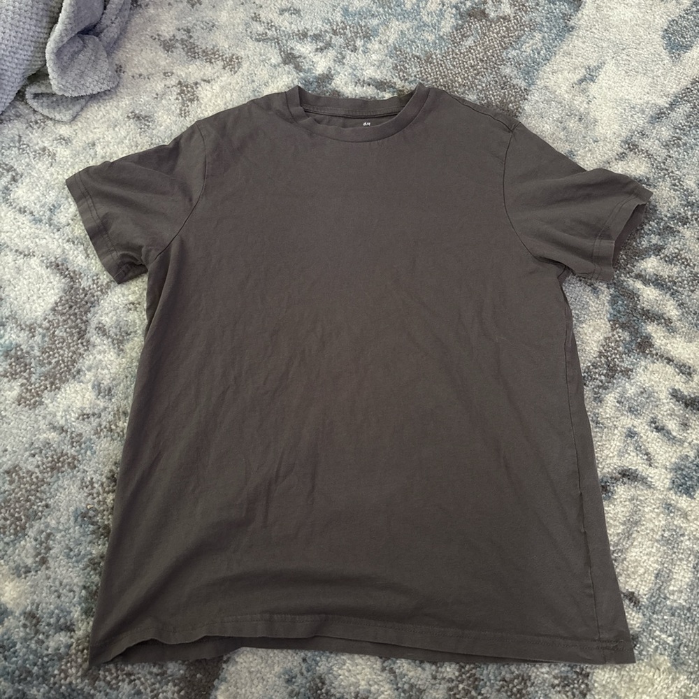 H&M Charcoal Short Sleeve Tee